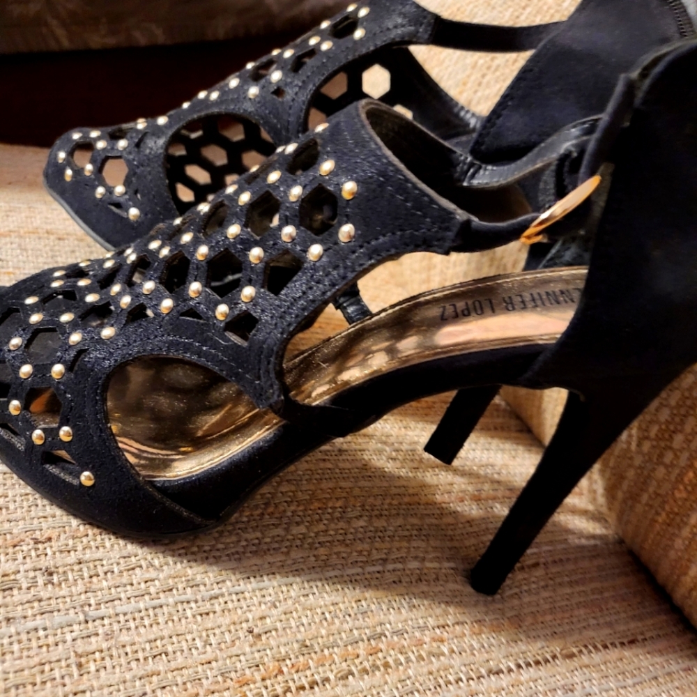 Black heels